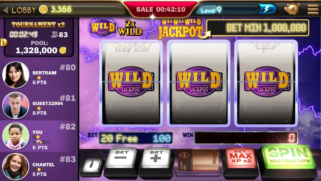 Classic Slots - Electric 777 Captura de tela 2