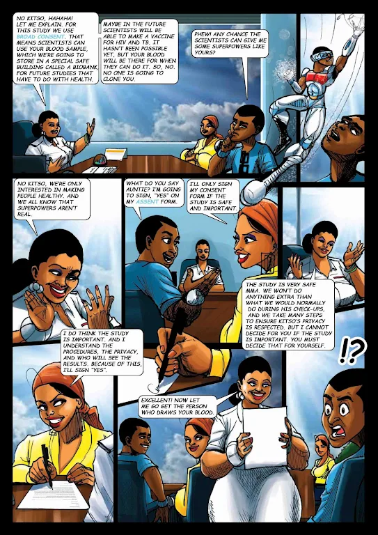 Botswana Baylor Comic Book Setswana应用截图第1张