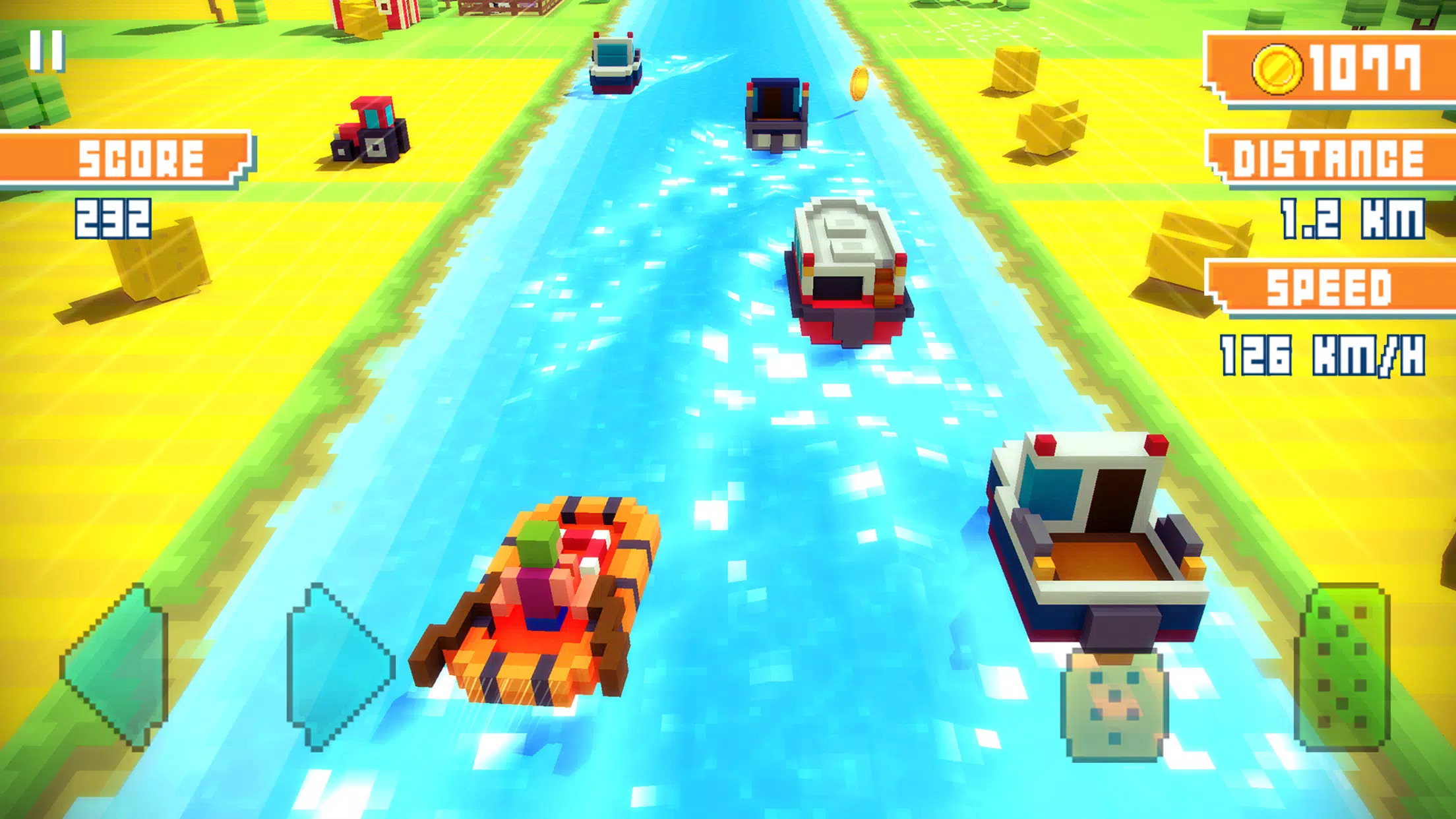 Blocky Highway ဖန်သားပြင်ဓာတ်ပုံ 1