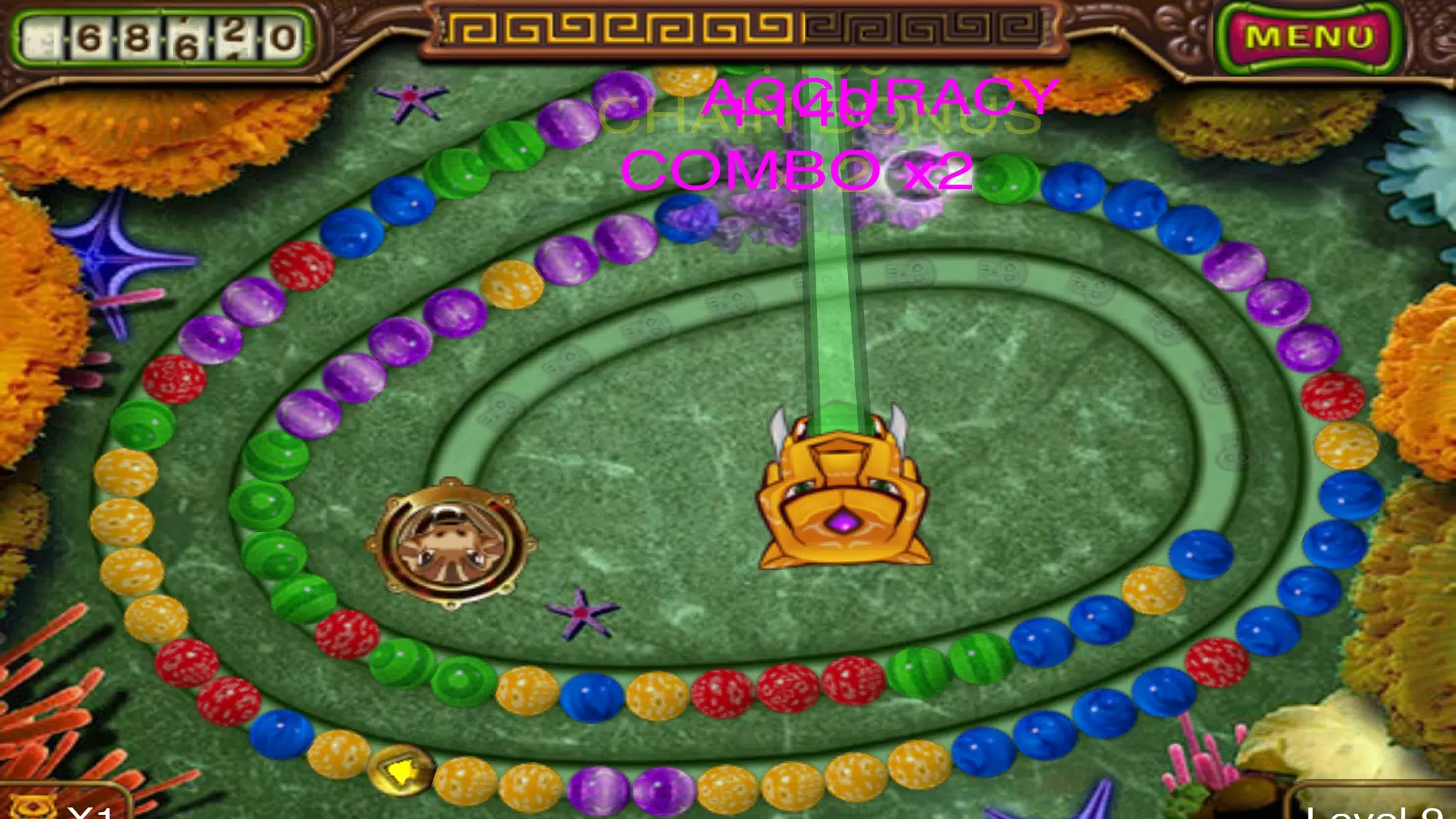 Zumba shooter vs snake Captura de tela 0