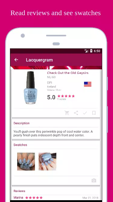 Lacquergram: for Nail Polish L スクリーンショット 1