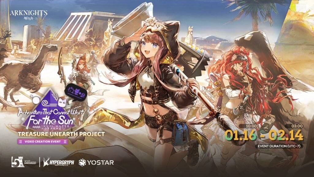 Arknights Global Marks 5th Anniversary with 'Adventure That Cannot Wait for the Sun'