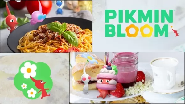 Pikmin Bloom presenta eventos decorativos con temática de pasta y té