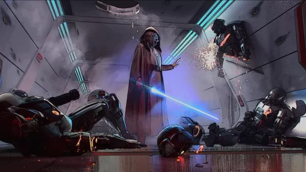 Rosario Dawson은 마크 하밀의 'Mandalorian'세트에서 Luke Skywalker로서의 Mark Hamill의 귀환에 놀랐습니다 - Star Wars Celebration