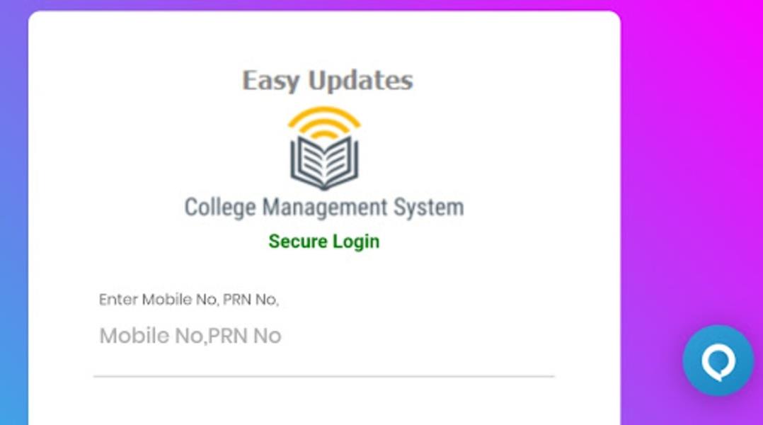 Easy College Updates স্ক্রিনশট 0