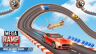 Mega Ramp Car Racing Master 3D Zrzut ekranu 2