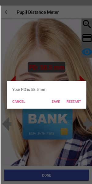Pupil Distance Meter Screenshot 2