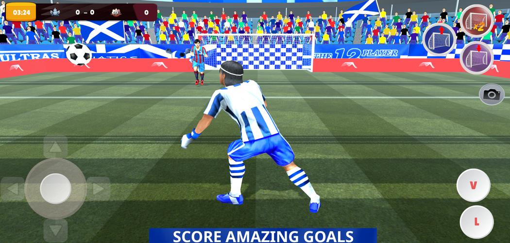 Goalie Wars Football Online 스크린샷 1
