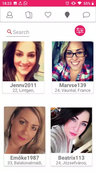 Schermata senior dating and chat 1