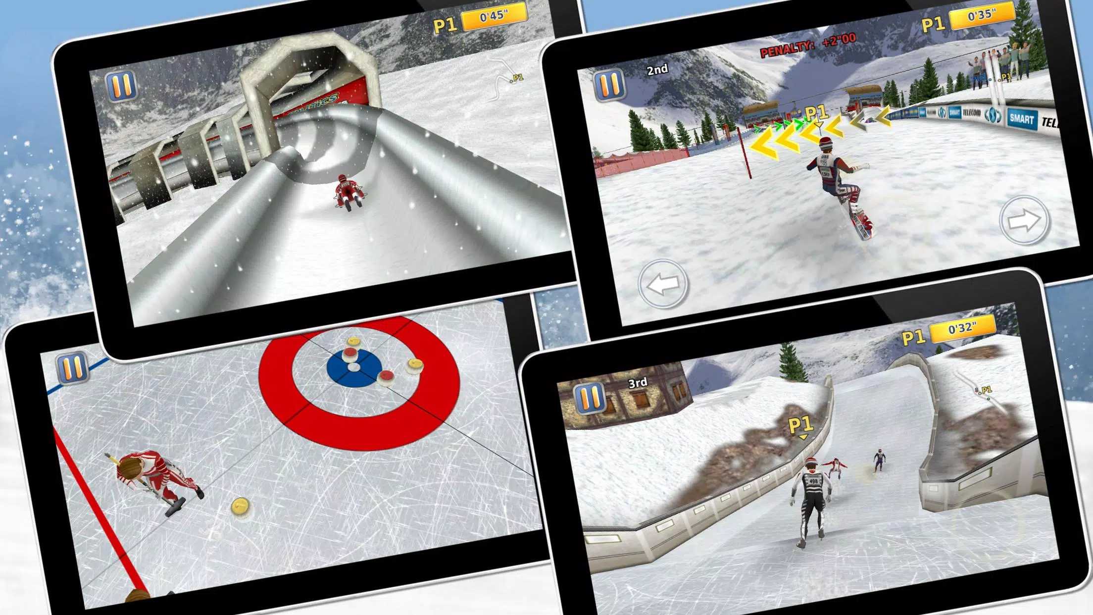 Athletics 2: Winter Sports Zrzut ekranu 0