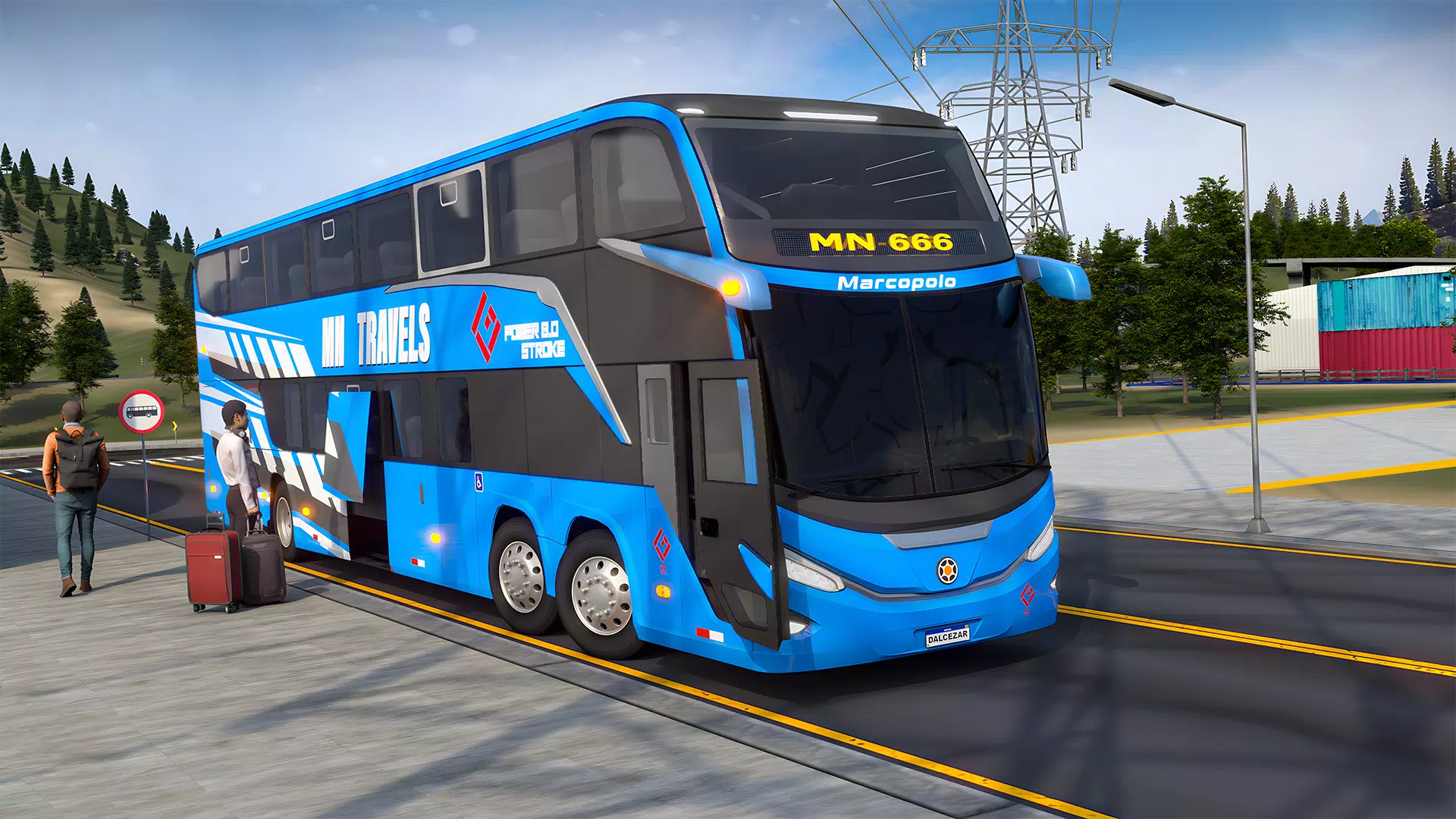 Bus Coach Simulator: City Bus Captura de tela 3