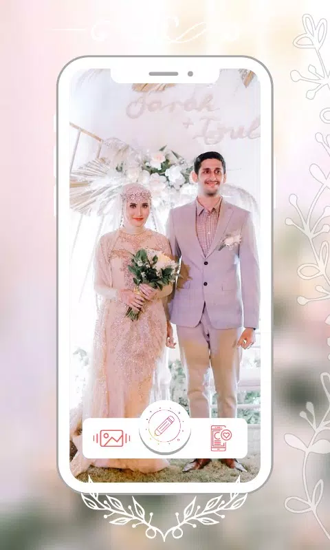 Hijab Couple Bridal Editor Screenshot 1