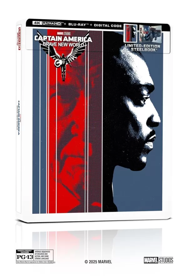 Captain America: Brave New World vorbestellt jetzt auf 4K, Blu-ray