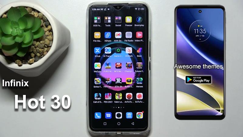 Infinix Hot 30 Launcher:Themes Ảnh chụp màn hình 1