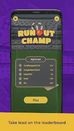 Run Out Champ: Hit Wicket Game Captura de tela 0