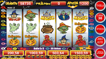 Halloween Slots 30 Linhas Captura de pantalla 3