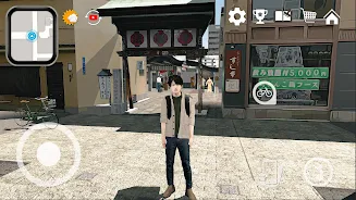 Delivery Food Sim- Japan Osaka 스크린샷 2