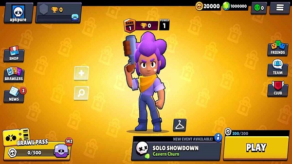 YKV Menu Brawl Stars Capture d'écran 2