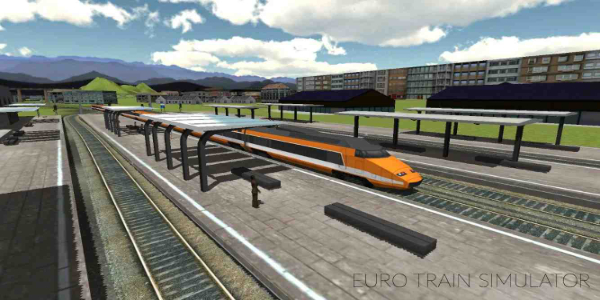 Euro Train Simulator 2 Captura de pantalla 2