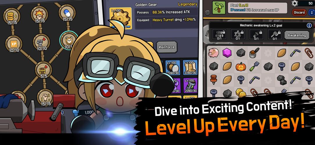Mechanic Legends : Idle RPG應用截圖第3張
