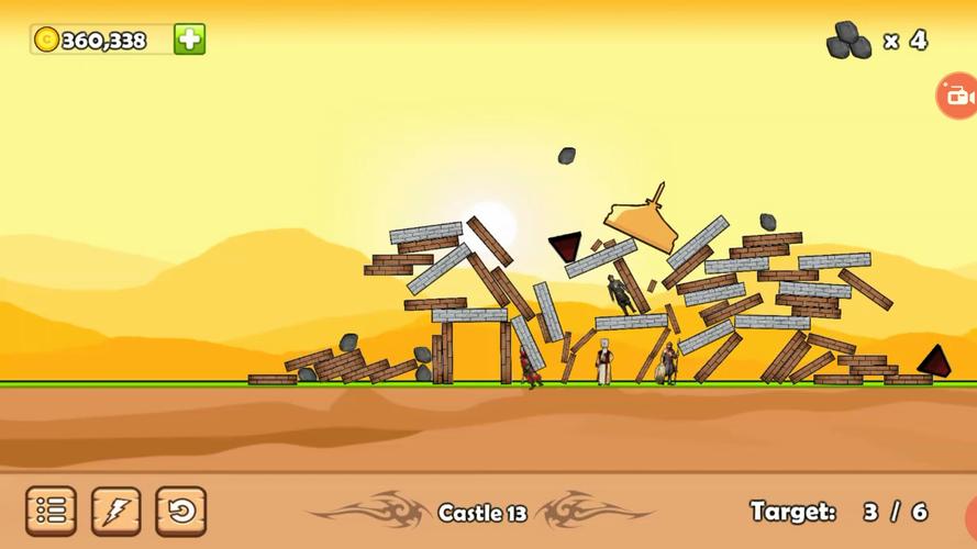 Castle Destruction Captura de tela 2