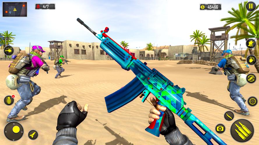 Fps Shooting Strike: Gun Games Schermafbeelding 0