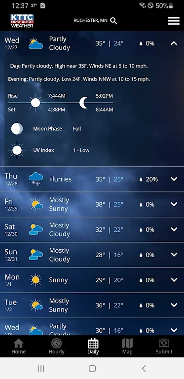 KTTC First Alert Weather 스크린샷 2