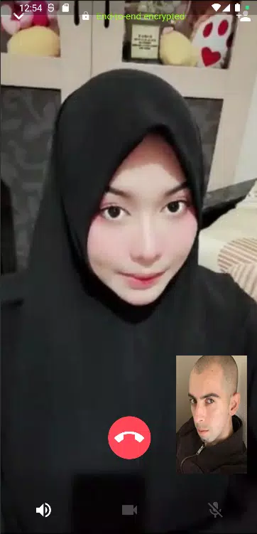 Fake Video Call Ukhti Cantik स्क्रीनशॉट 1