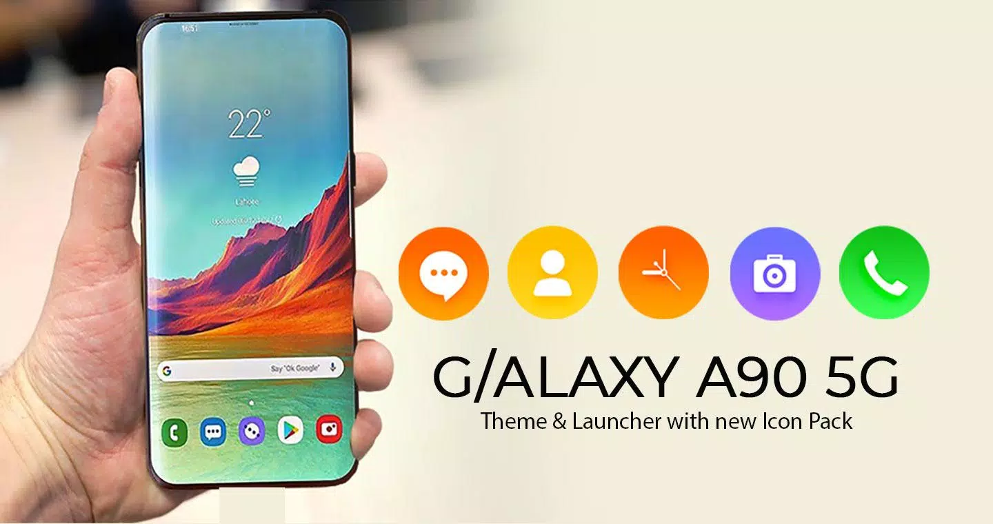 Samsung Galaxy A90 5G Launcher Screenshot 1