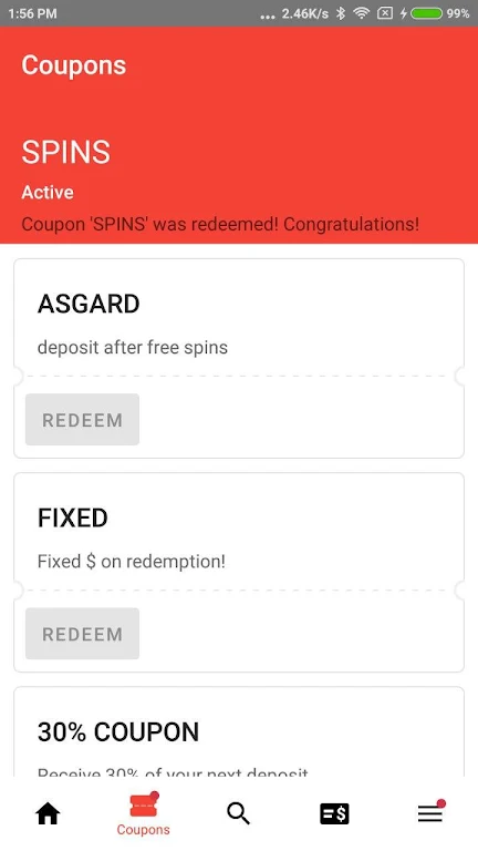 RTG Free Casino Скриншот 2