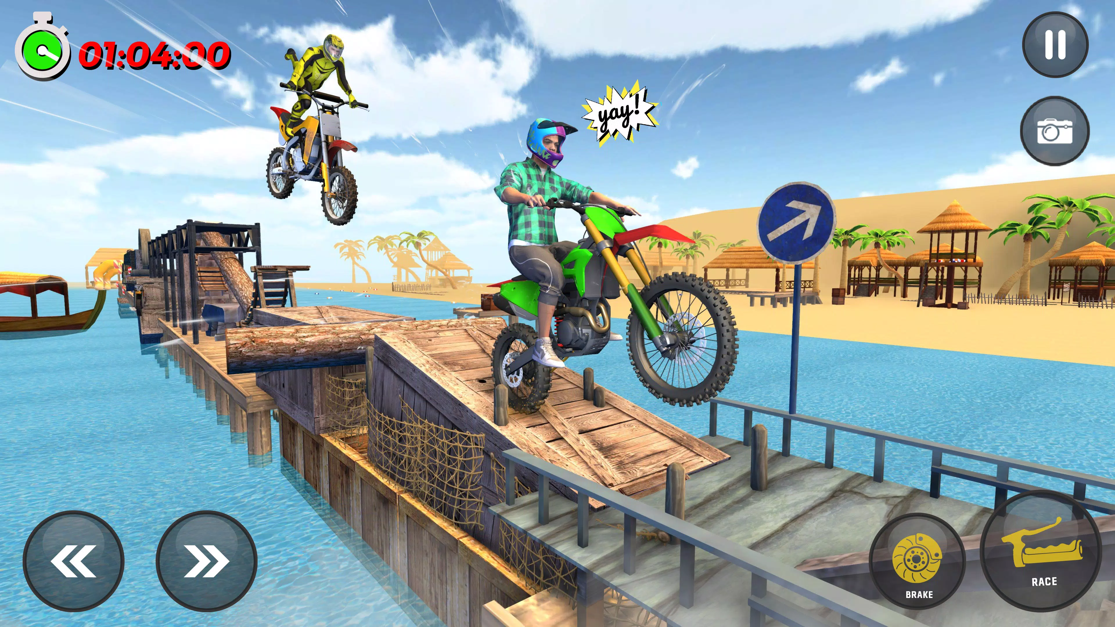 Real Moto Bike Games Racing 3d Ảnh chụp màn hình 1