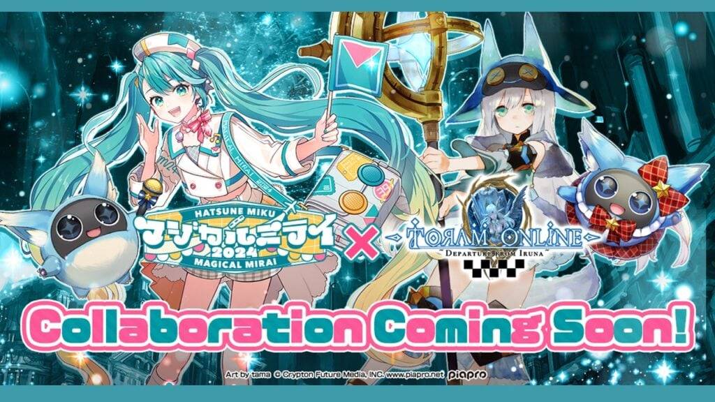 Ang Toram Online ay nakikipagtulungan sa Hatsune Miku Magical Mirai 2024