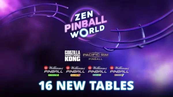 Zen Pinball世界在三包中以16个新桌子扩展