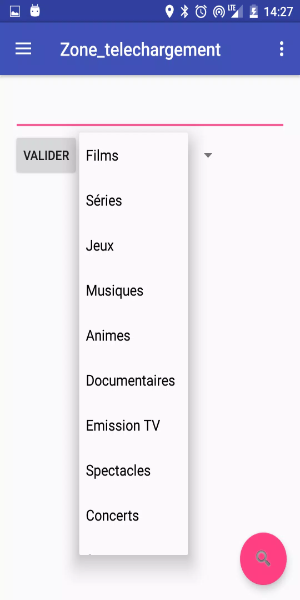 Zone telechargement Capture d'écran 1