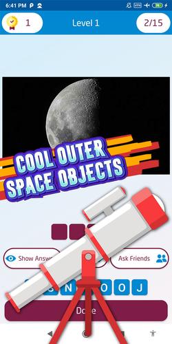 space quiz games Скриншот 3
