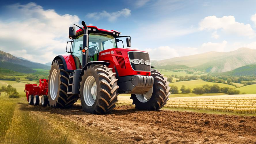 Tractor Farming Game: for kids Скриншот 1