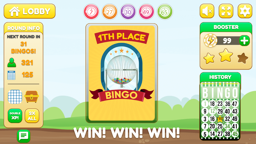 Bingo King-Free Bingo Games-Bingo Party-Bingo Zrzut ekranu 3