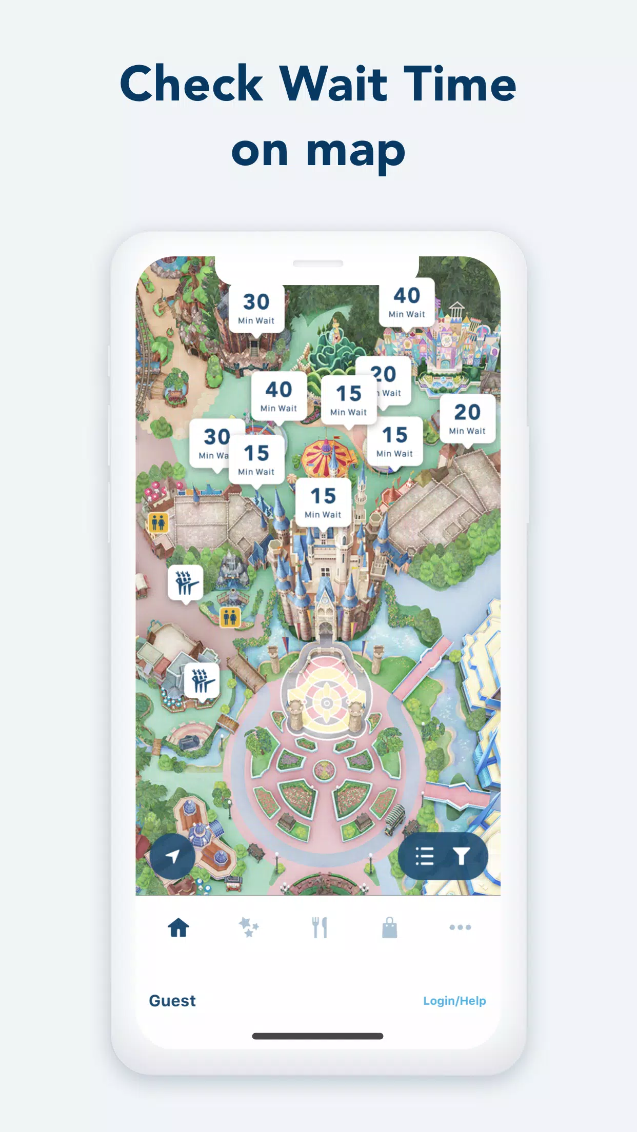 Tokyo Disney Resort App スクリーンショット 0