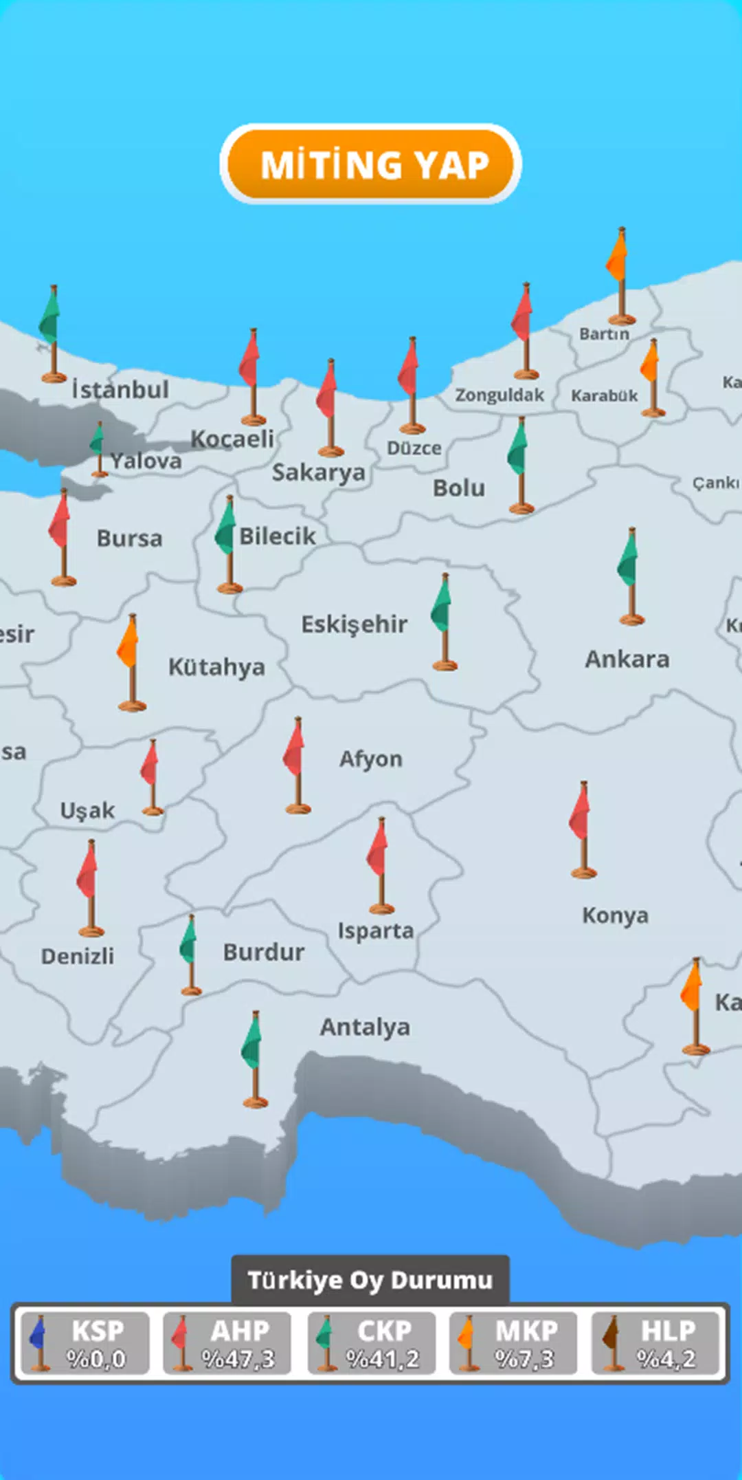 Seçim 2024 Oyunu : Belediye Скриншот 3