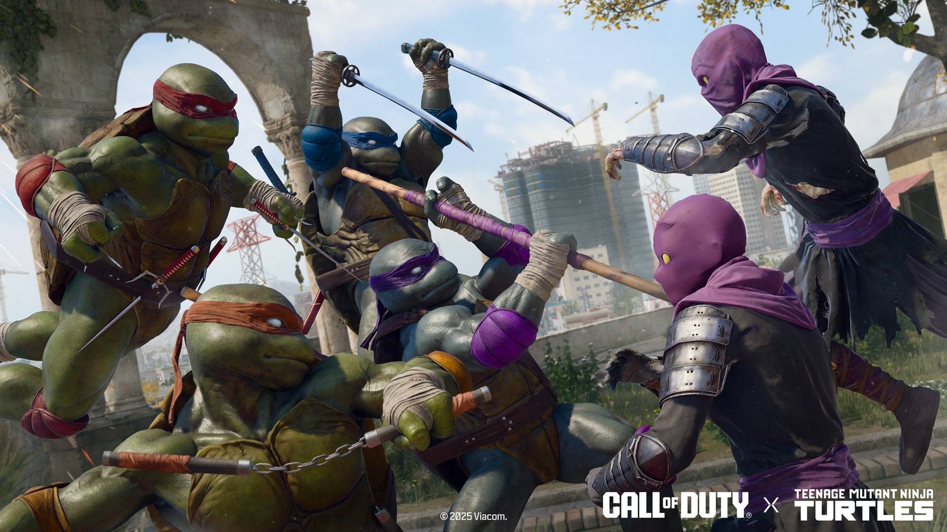 Les skins TMNT vivent maintenant dans Black Ops 6, Warzone