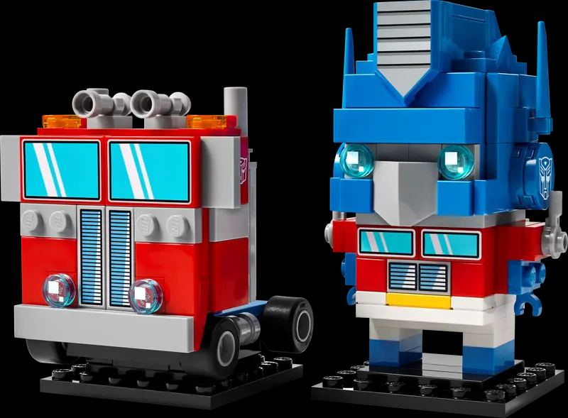 Lego Brickheadz Optimus Prime Robot & Vehicle