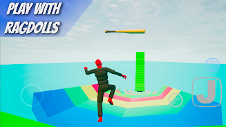 Parkour Ragdoll 3D Ekran Görüntüsü 3