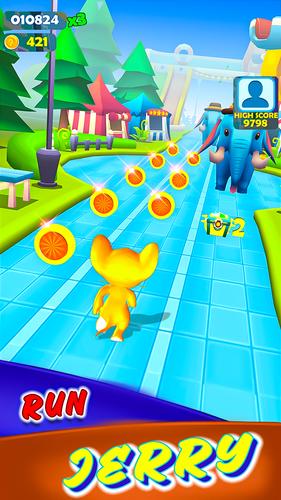 Cat Run : Tom Subway Runner 3D स्क्रीनशॉट 3