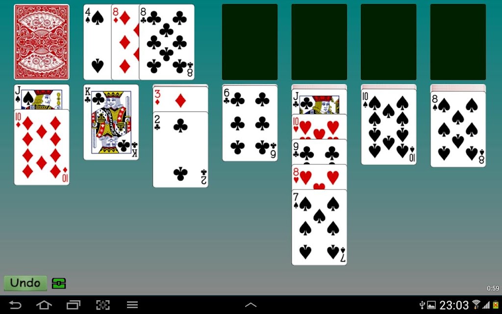 Klondike Solitaire Cards ဖန်သားပြင်ဓာတ်ပုံ 2