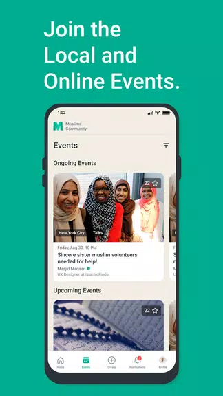 Muslims: Events & Discussions應用截圖第2張