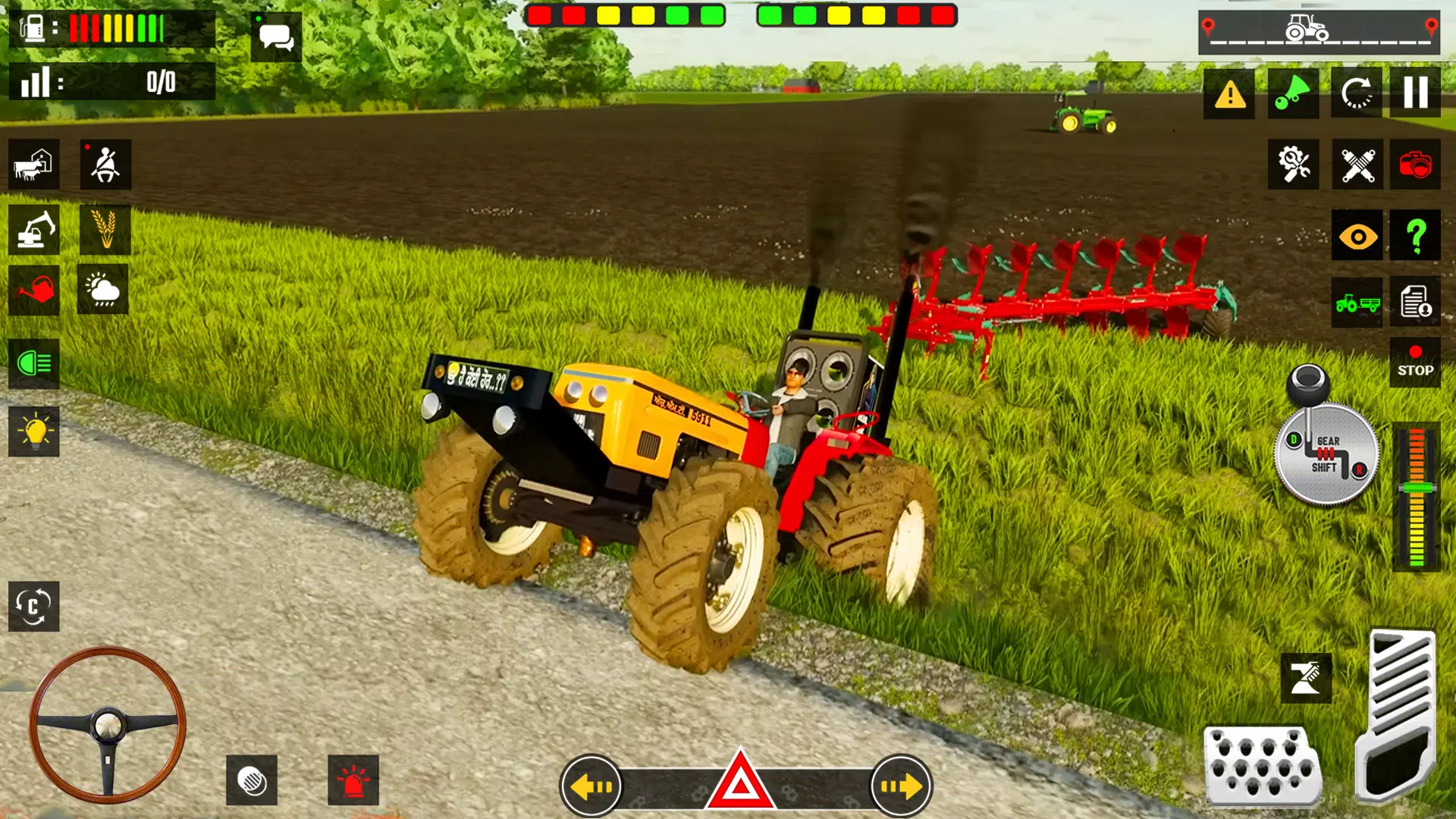 Farming Tractor Game 2023 3D Скриншот 1