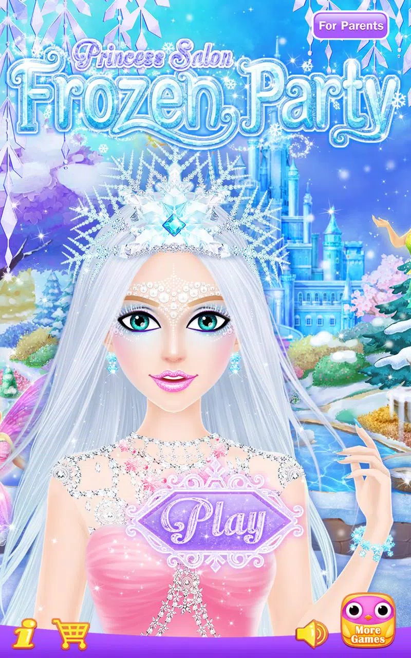 Princess Salon: Frozen Party 스크린샷 0