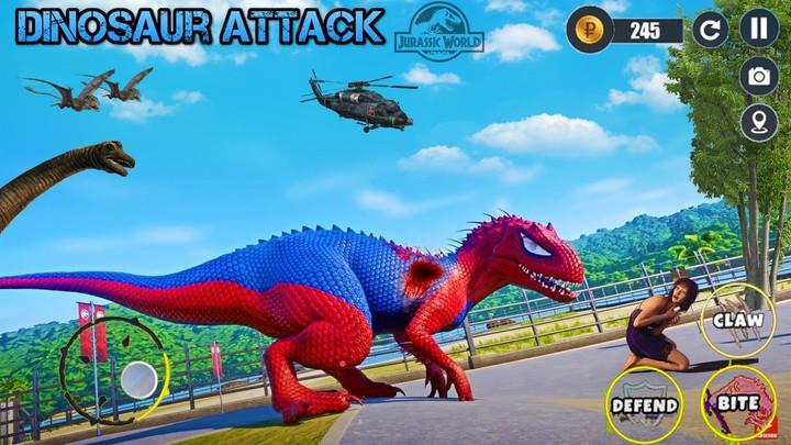 Jurassic Park Games: Dino Park स्क्रीनशॉट 0