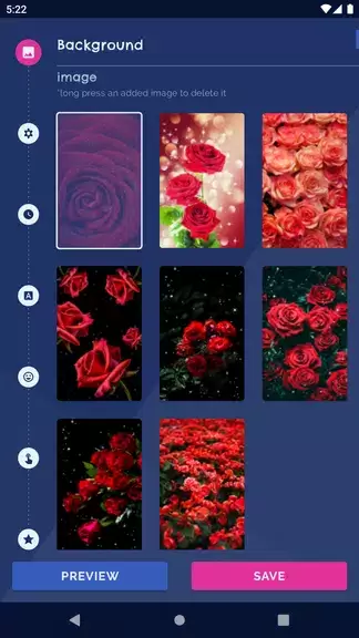 Red Rose 4K Live Wallpaper Ảnh chụp màn hình 0