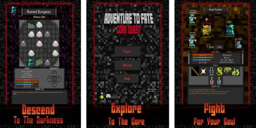 Epic RPG Action Now On iOS: Aventura para o destino: Core Quest